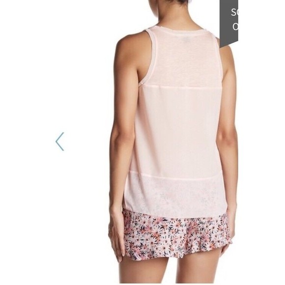 New French Connection Tank Top Blouse Blush Pink Xs 58.00 - Picture 3 of 6